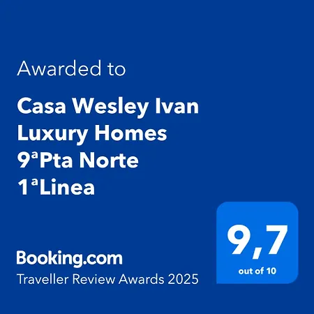 Casa Wesley Ivan Luxury Homes 9ªpta Norte 1ªlinea Apartment El Borseral